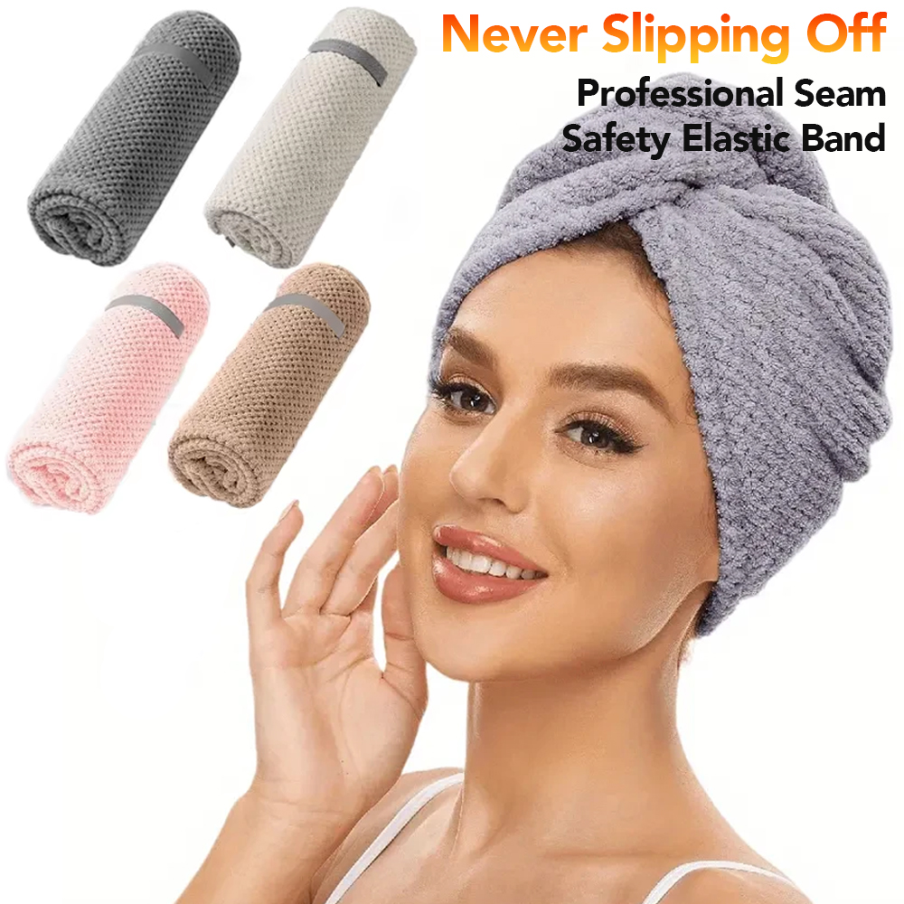 マイクロファイバーヘアタオル特大サイズ速乾ヘアタオルラップ、 - Golf Towel のレビューと価格