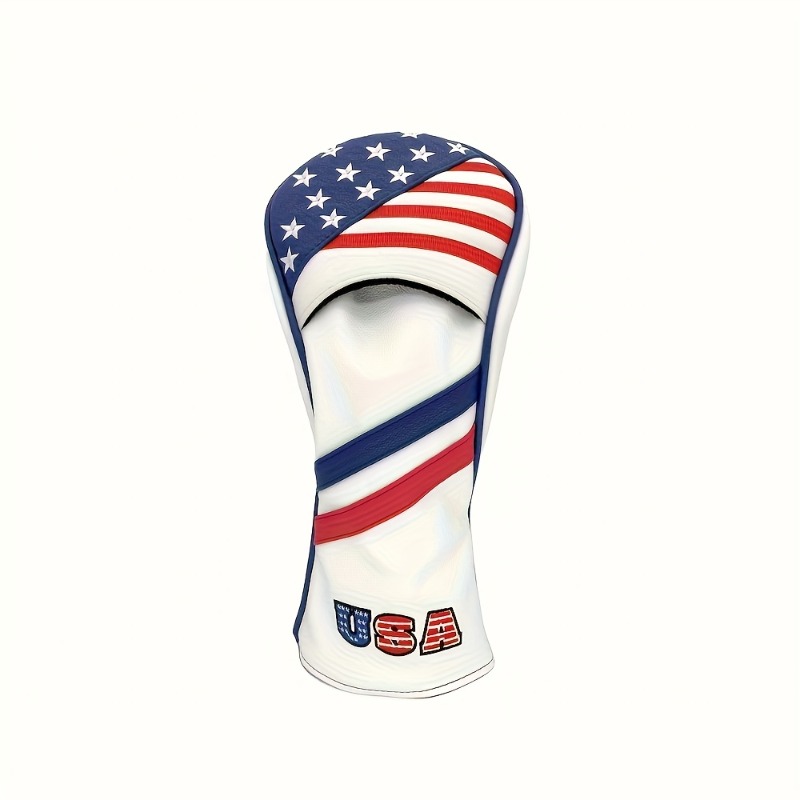 愛国的なアメリカ国旗デザインのゴルフクラブカバー、ストライプ - Golf Clubs のレビューと価格